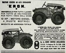 Pubblicita 1952 trattore usato  Biella