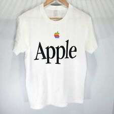 Camisa Apple Macintosh anos 90 logotipo grande ponto único feita nos EUA vintage branca tamanho GG comprar usado  Enviando para Brazil
