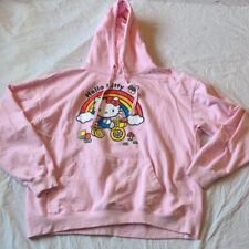 Used, Sanrio Hello Kitty Pink Tricycle Hoodie Hooded Sweatshirt Size XL Men's for sale  Shipping to South Africa