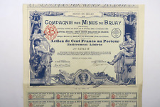 Compagnie mines bruay d'occasion  Paris XV