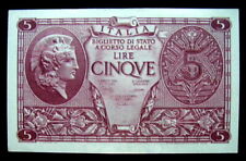1944 italia banconota usato  Santa Vittoria D Alba