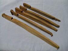Five vintage wooden for sale  UK