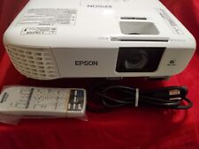 Epson Powerlite X39 H855A 3LCD 3500 Lumens HDMI Projector 1121 Hours -TESTED- for sale  Shipping to South Africa