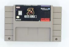 Cartucho de videogame Super Nintendo Game Mortal Kombat 3 SNES 1991 comprar usado  Enviando para Brazil