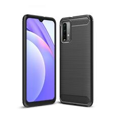 Brukt, Case for Xiaomi Poco M3 Phone Cover Silicone Case Bumper Bag carbonfarben til salgs  Frakt til Norway