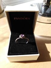 Pandora amethyst birthday for sale  NORTHWICH