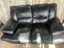 Black leather sofa for sale  Ireland