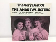 Andrews sisters best for sale  NEWPORT