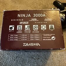 Daiwa ninja nj3000a for sale  BISHOP AUCKLAND