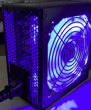 Silent 1000W 2x PCIE Gaming PC ATX/EPS 12V azul LED redondo ventilador grelha fonte de alimentação, usado comprar usado  Enviando para Brazil
