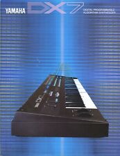 Sintetizador Yamaha DX7 - FOLLETO original de 8 páginas de finales de 1980 segunda mano  Embacar hacia Argentina