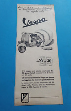 Pubblicita 1952 vespa usato  Roma