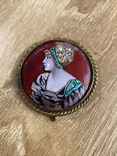 Ancienne broche emaux d'occasion  Gien