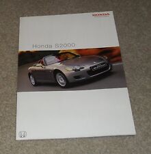 Honda s2000 brochure for sale  FAREHAM