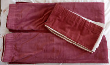 Pink velour curtains for sale  LEOMINSTER