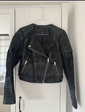 Lederjacke echtleder bikerjack gebraucht kaufen  Coburg