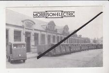 Used, POSTCARD ; MORRISON ELECTRIC, LEICESTER - MILK FLOATS / ELECTRIC CARS ?? for sale  UK