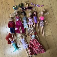 Lote misto Mattel Barbie 9 bonecas/sapatos - com 2 óculos de sol bônus para meninas pequenas!!, usado comprar usado  Enviando para Brazil