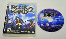 Rock Band 2 Black Label (Sony PlayStation 3, 2008) Na Caixa comprar usado  Enviando para Brazil