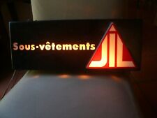 Enseigne lumineuse vetements d'occasion  Biot