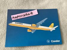 Postkarte flugzeug condor gebraucht kaufen  Deutschland