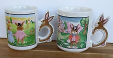 Vintage bunny mugs for sale  Tampa