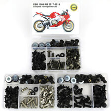 Kit completo de parafusos de carenagem parafusos de carroceria parafusos adequados para Honda CBR1000RR 17-19, usado comprar usado  Enviando para Brazil