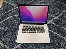 Apple Macbook Pro 15" Mid 2015 A1398 Retina I7 2.8GHz 16GB 512GB SSD MJLQ2LL/A for sale  Shipping to South Africa