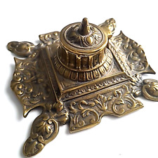 Antique brass inkwell for sale  Midlothian