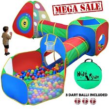 Gift Kids Ball Pit Play House Tents, Tunnels, Boys Dart/Target Wall FAST SHIP! for sale  Absecon