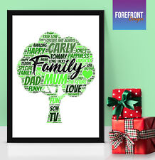 Personalised family tree for sale  Shipping to Ireland