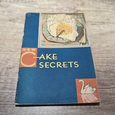 Livro de receitas vintage 1931 novos segredos para bolo. Farinha Swans Down /Igleheart Bros., usado comprar usado  Enviando para Brazil