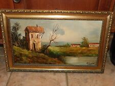 painting italian landscape for sale  Wood Dale