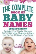 Baby names complete for sale  ROSSENDALE