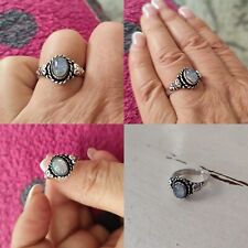 Bague pierre lune d'occasion  Perpignan-