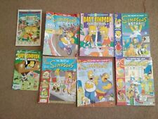 Bongo simpsons comics..plus for sale  SKELMERSDALE