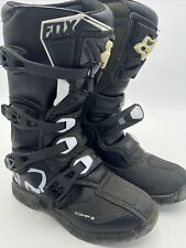 Botas Fox Racing Comp 3 Motor Cross Y6 Negro/Blanco Envío Gratuito  segunda mano  Embacar hacia Argentina