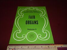 Fair organs volume for sale  CHESHAM