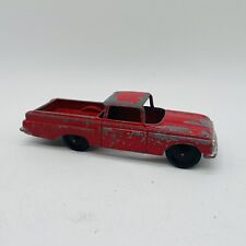 Camioneta camioneta roja vintage de la década de 1960 juguete rústico segunda mano  Embacar hacia Mexico
