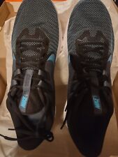 Zapatos para correr Nike Downshifter 9 negros azul laguna AQ7481-003 talla 12 nuevos segunda mano  Embacar hacia Argentina