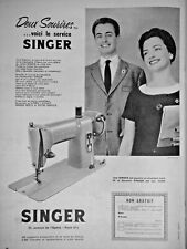 1959 advertising singer d'occasion  Expédié en Belgium