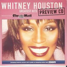 WHITNEY HOUSTON - GREATEST HITS - MAIL ON SUNDAY PROMO CD comprar usado  Enviando para Brazil