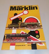 Märklin katalog 1974 gebraucht kaufen  Wuppertal