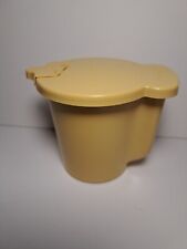Brukt, Vintage Tupperware Creamer w/ Lid Harvest Gold Made in Florida USA til salgs  Frakt til Norway