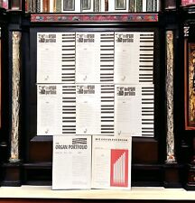 8 partituras vintage dos anos 1960 The ORGAN PORTFOLIO antologia para organista da igreja comprar usado  Enviando para Brazil