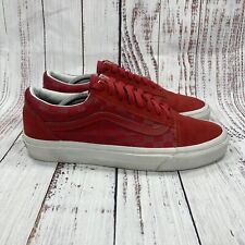 Tênis baixo quadriculado Vans Old Skool vermelho reedição em relevo, feminino tamanho 9.5 comprar usado  Enviando para Brazil