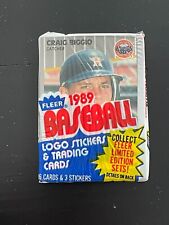 1989 fleer baseball for sale  Cos Cob