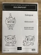 Stampin stempelset eulenpost gebraucht kaufen  Parey