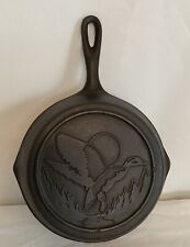 lodge wildlife cast iron skillet for sale  White Cloud