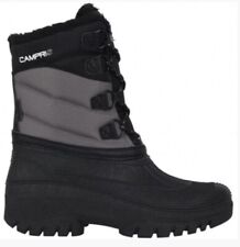 Campri Snow Boots Mens Black/Grey Size UK 9 #REF34, used for sale  Shipping to South Africa